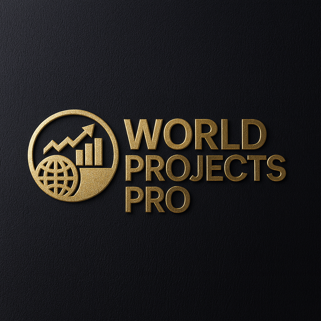 WORLD PROJECTS PRO gold emblem